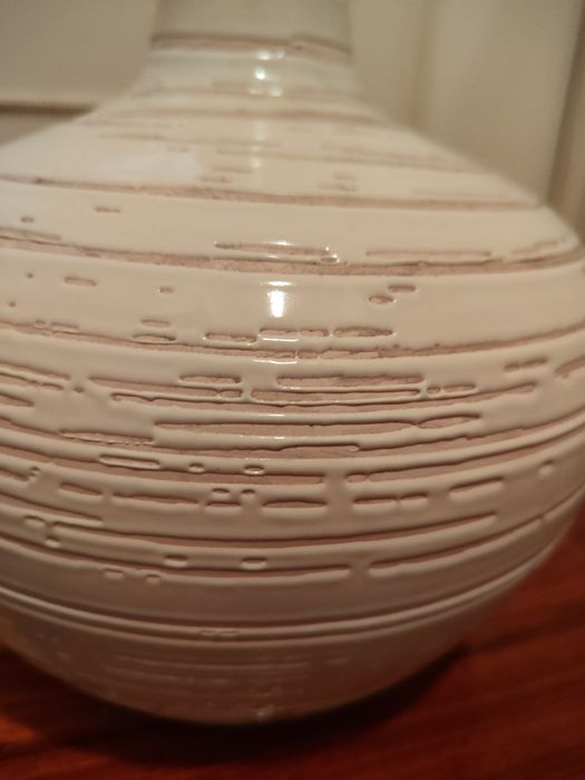 Vaso decorativo branco