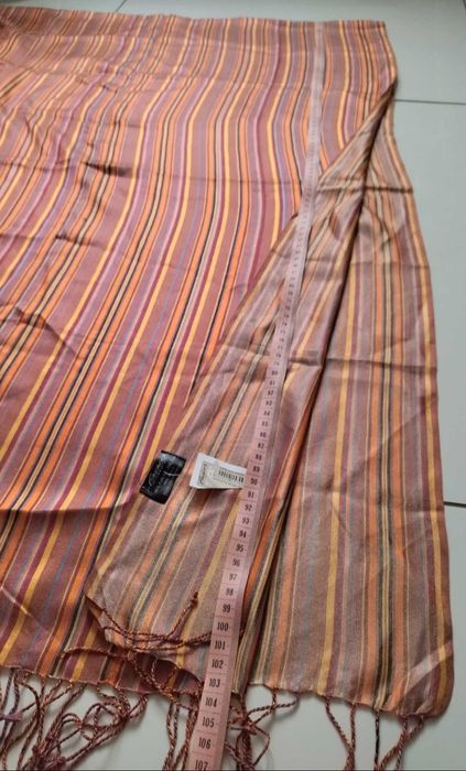 Elegancki Szal, szalik 100% jedwab 200x75cm
