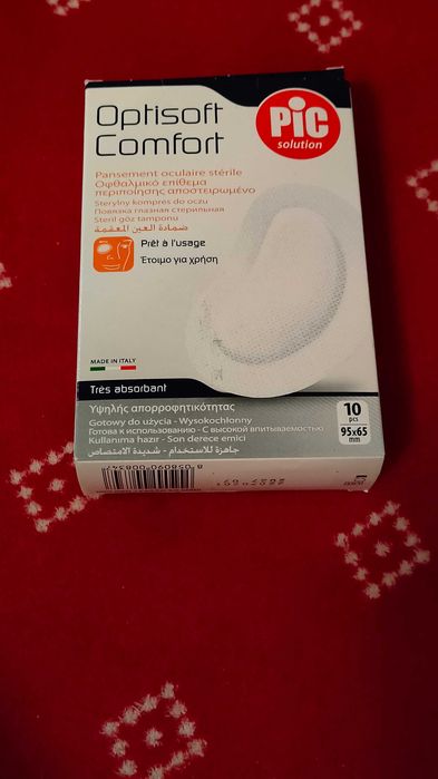 Sterylny kompres do oczu