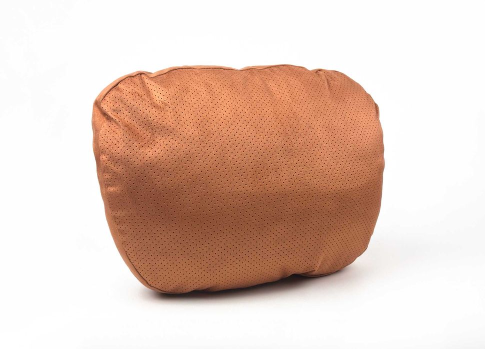 Замшевий преміальній підголовник в авто подголовник подушка Premium