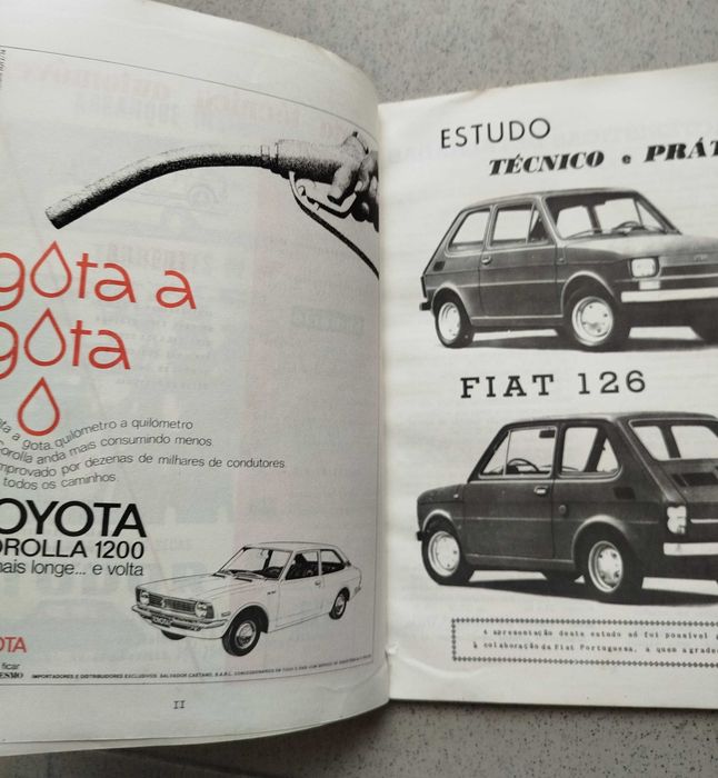 Antiga e Rara Revista Automóvel - Fevereiro de 1974