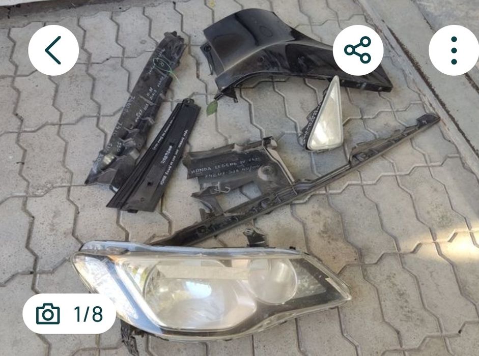 Бампер HONDA CR-V III 06-11 , Хонда