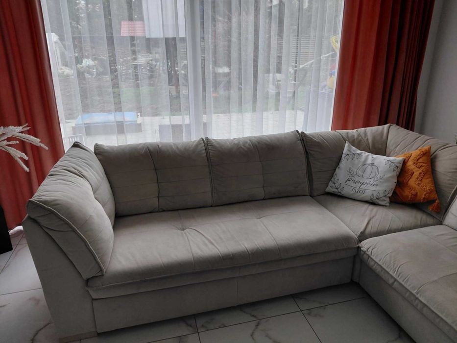 narożnik z funkcją spania