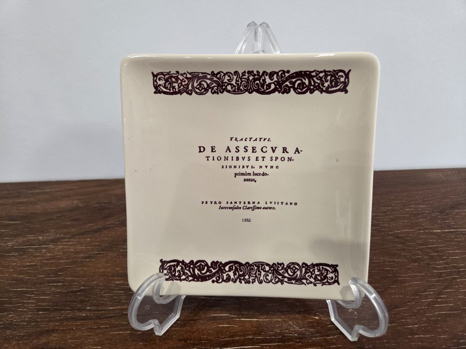 Prato publicitário Associação Portuguesa Seguradores