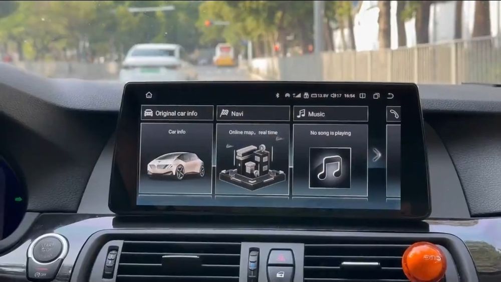 Tela BMW X5 E70 X6 E71 Android 14 (Novo)