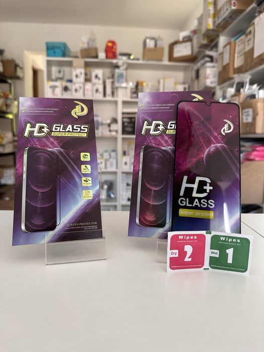 2x SZKŁO hartowane cały ekran 9D do Samsung Galaxy A06s
