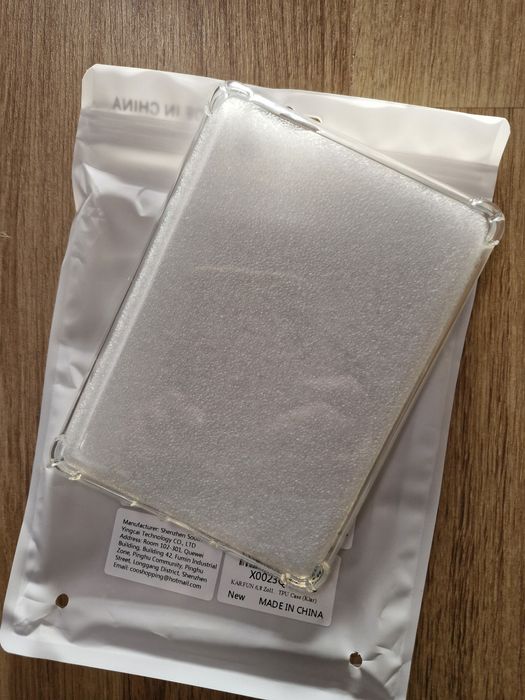 Capa Silicone Transparente Leitor E-book Amazon Kindle Paperwhite 6"