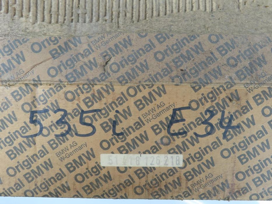 Conjunto Frisos Madeira Novo / Original Bmw 5 (E34) 5148126218