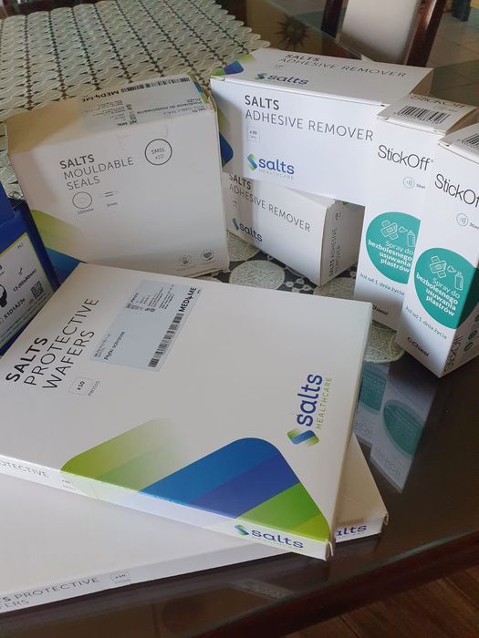 Worki stomijne Welland z miodem manuka, Salts i akcesoria stomijne