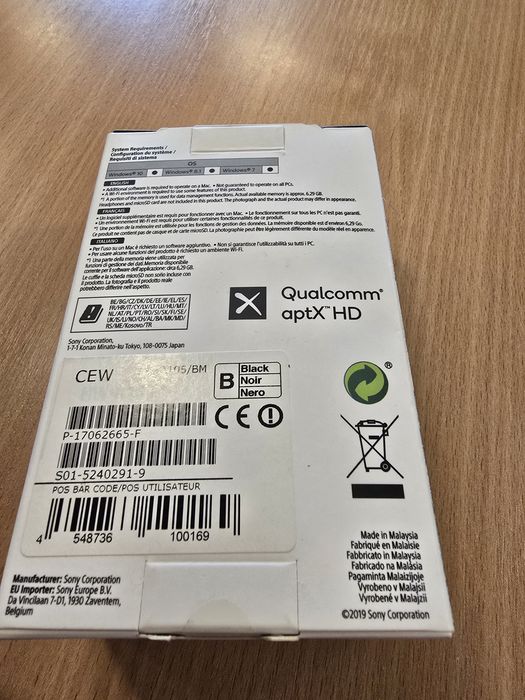 Odtwarzacz Multimedialny Walkman Sony NW-A105 ANDROID