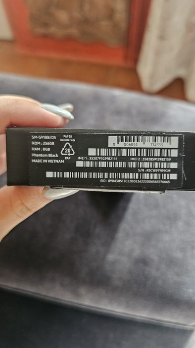 S23 ultra 256gb Black