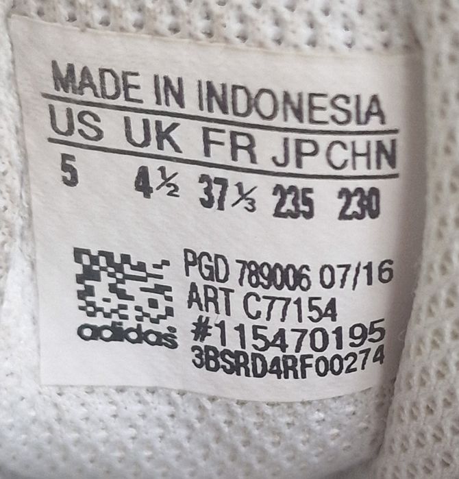 Ténis Adidas Superstar Originais 37 1/3