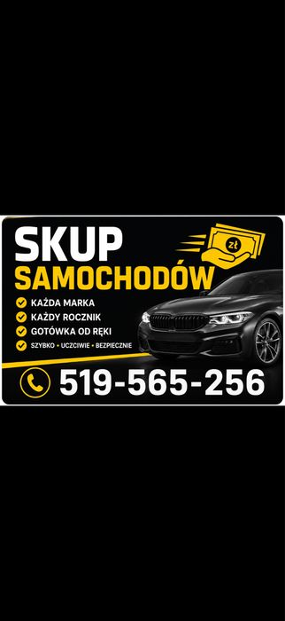 Skup Samochodow Auto Skup Złomowanie kazdy stan Skup Busów
