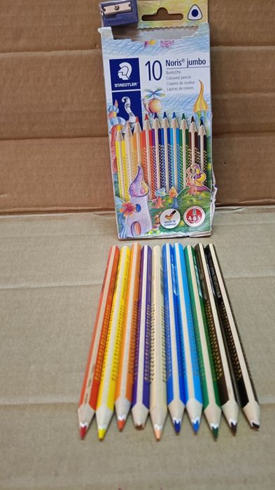 STAEDTLER Noris  kredki w 10 żywych kolorach 2 komplety