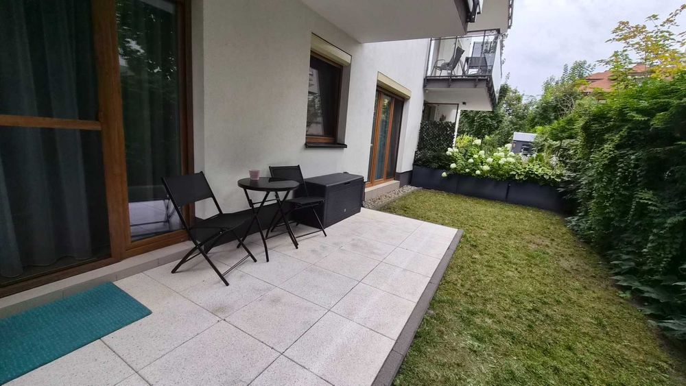 Apartament 54 m² z ogródkiem przy Parku Szczęśliwickim | Włodarzewska