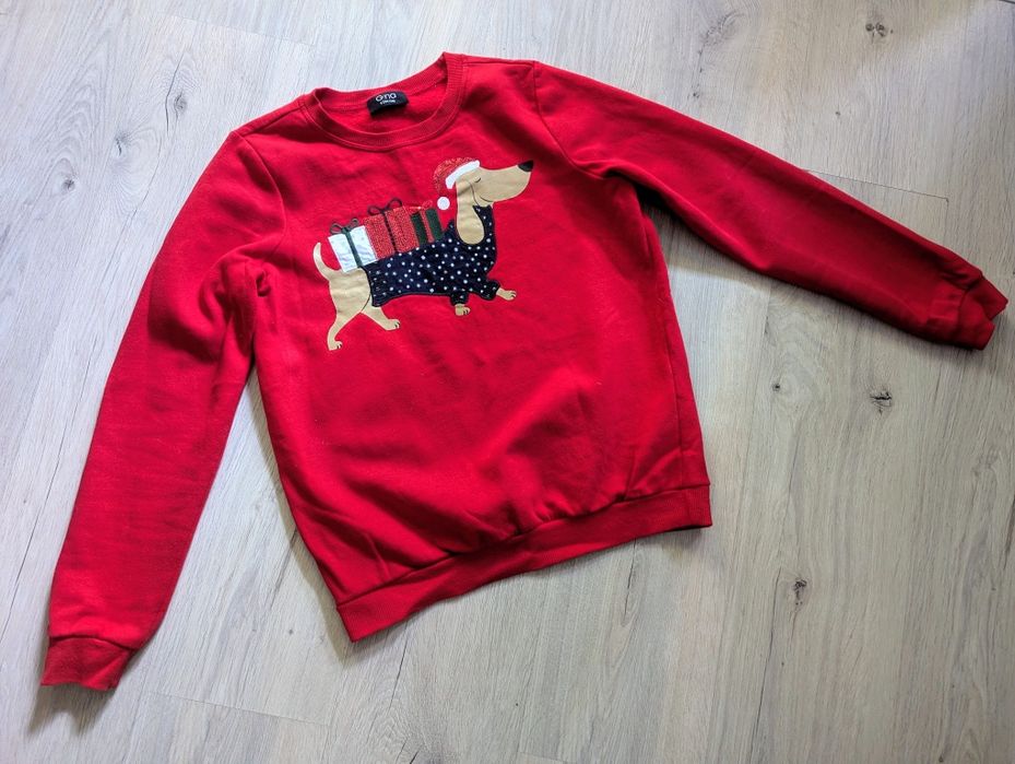 Bluza z jamnikiem rozm S Święta
