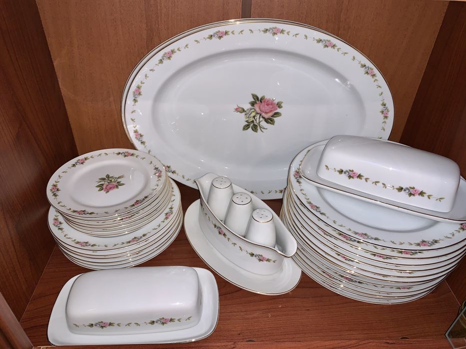 Японський столовий сервіз порцеляна rose china japan noritake: 45