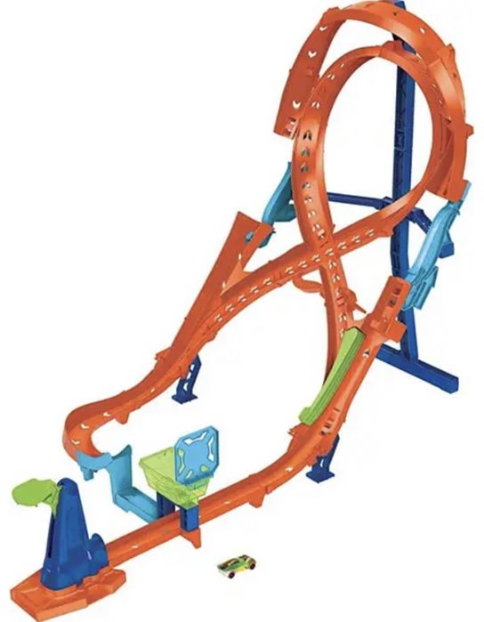 Трек Hot Wheels Toy Car Track Set with Figure-8 Jump!