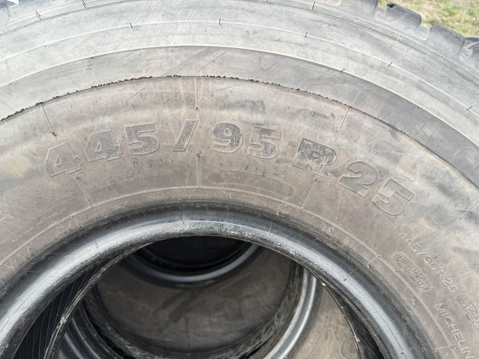 Opona 445/95R25 Michelin X-Crane + Dźwig Bez Łat