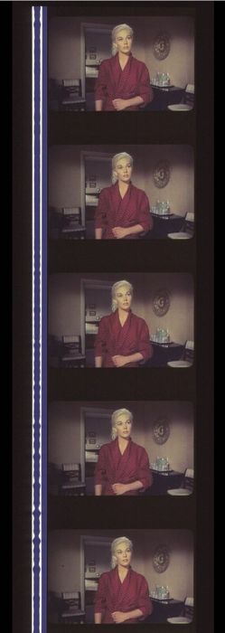 Fotogramas em película 35mm do filme culto VERTIGO