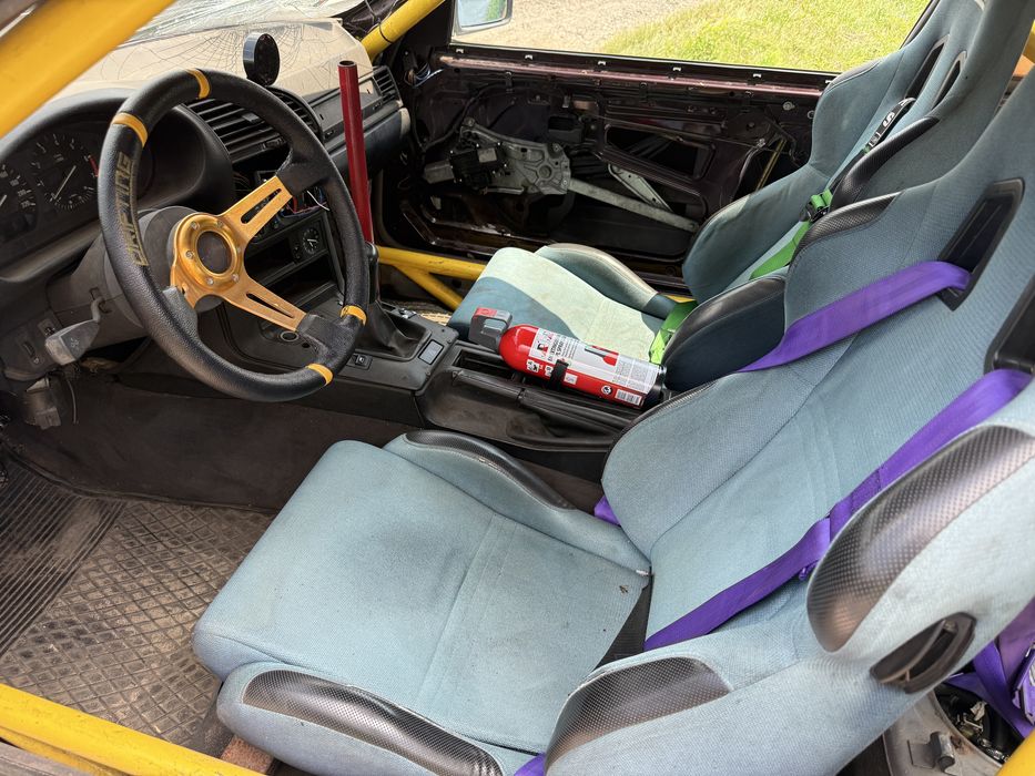 Bmw e36 2.8 Coupe Hydro Kubły Drift Poli Klatka skręty bez wkładu