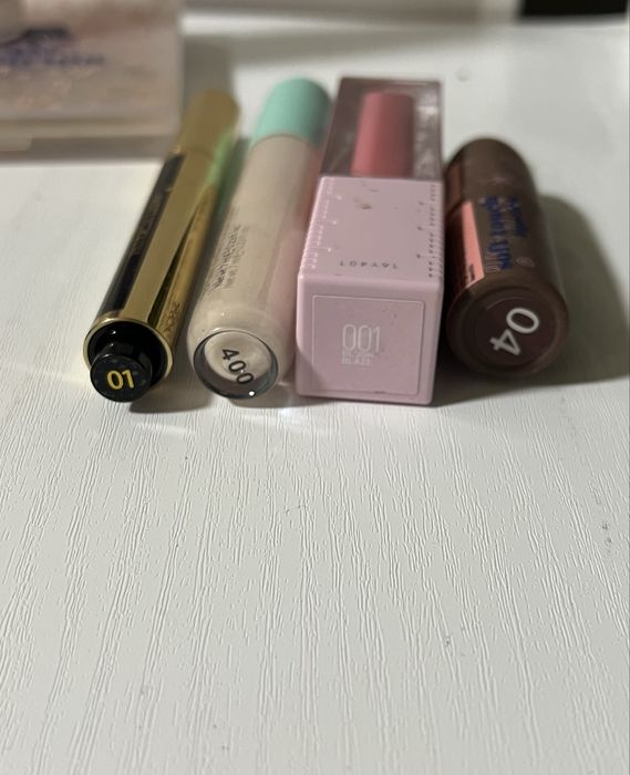 Косметика maybeline, lamel, glambee