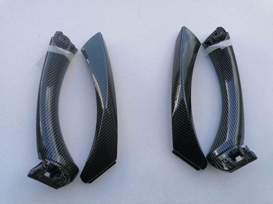 Puxador de Porta Interior Bmw Fibra de Carbono