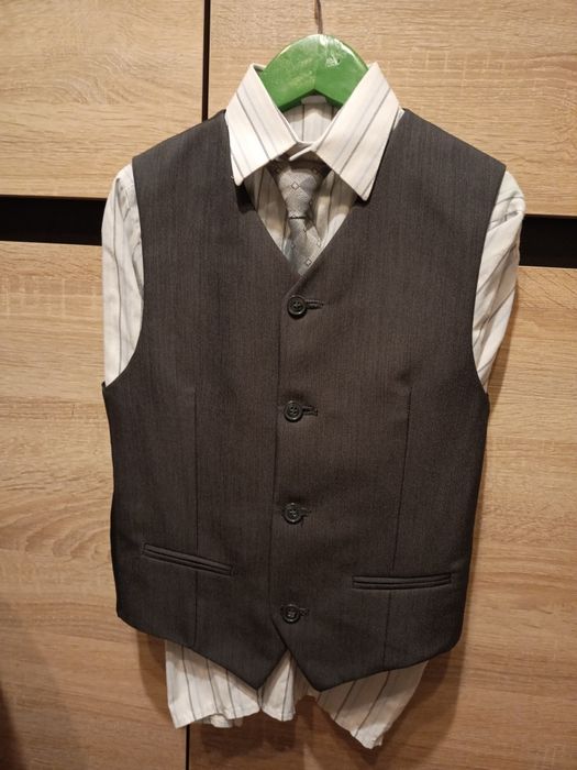 Garnitur na komunię Sunset Suits 140 - marynarka spodnie kamizelka