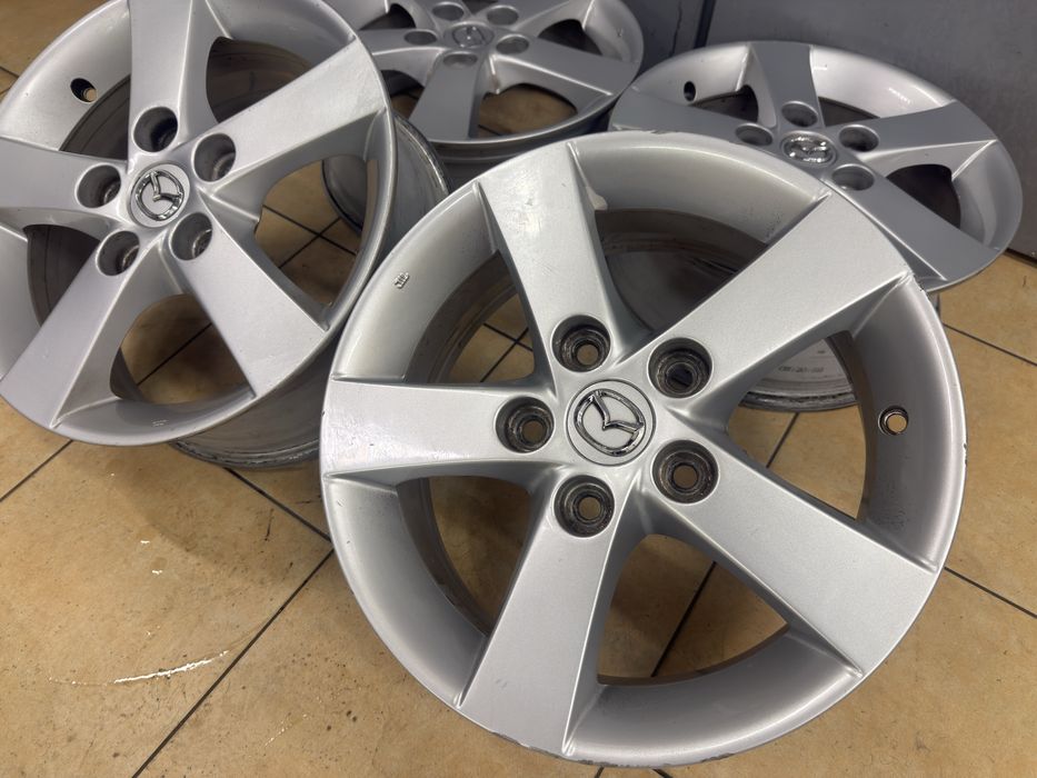 Felgi Aluminiowe 5x114,3 15” Mazda 3 Mazda 5 Premacy CX-3 CX-30 CX-5