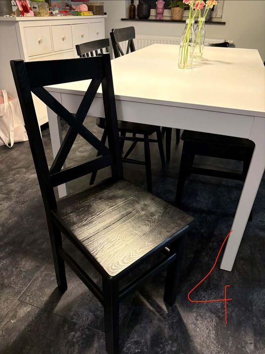 Stół z krzesłami IKEA