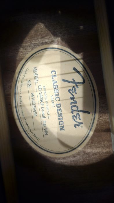 Fender CD-140 natural