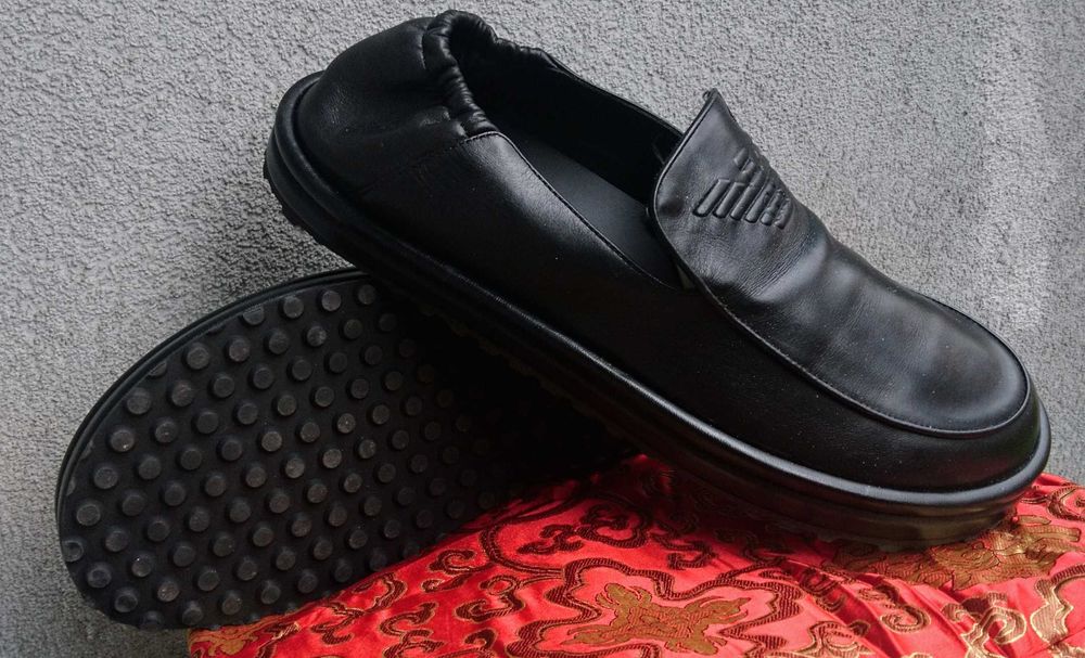 Emporio Armani półbuty męskie wsuwane