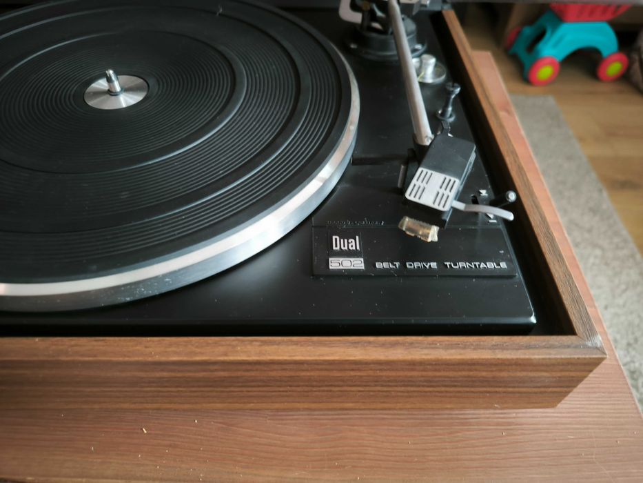 Gramofon Dual cs502 wkladka shure m75 z nową igła mb71 stan idealny