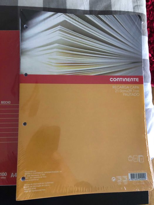 Recargas A4 Quadriculado e Pautado