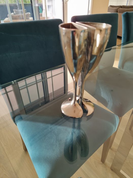 Câlices Decorativos Banhados em Prata