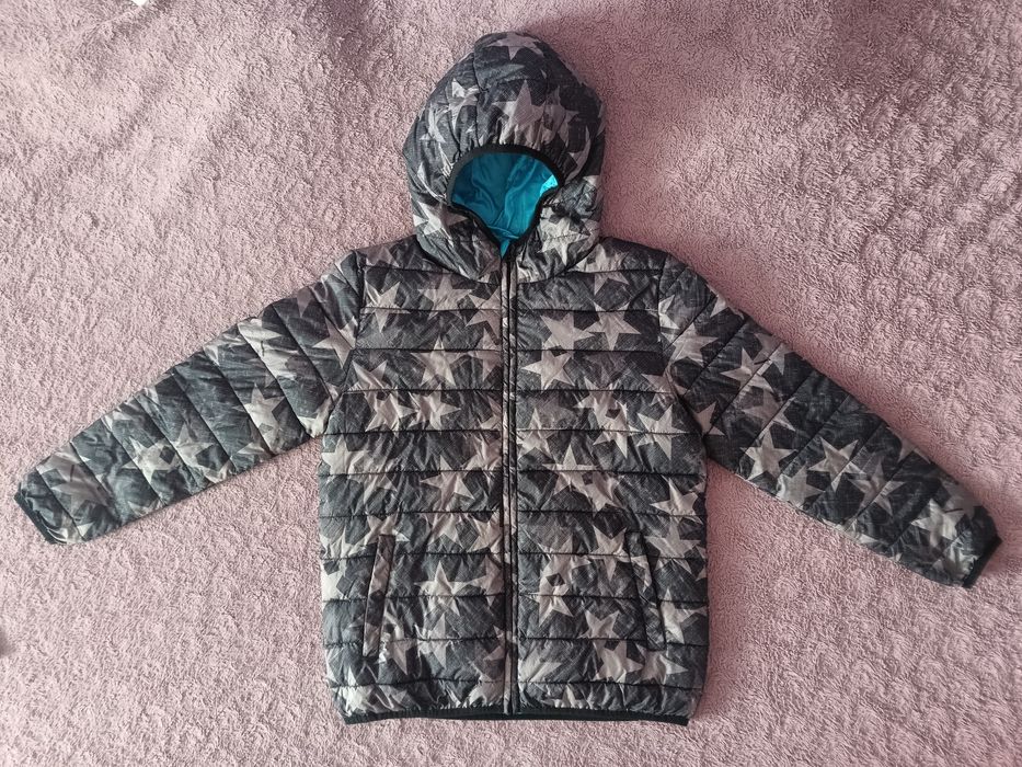 Kurtka zimowa lekka ciepła stan idealny 152 158