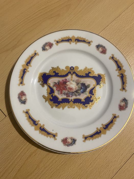 Prato e bule pequeno Limoges