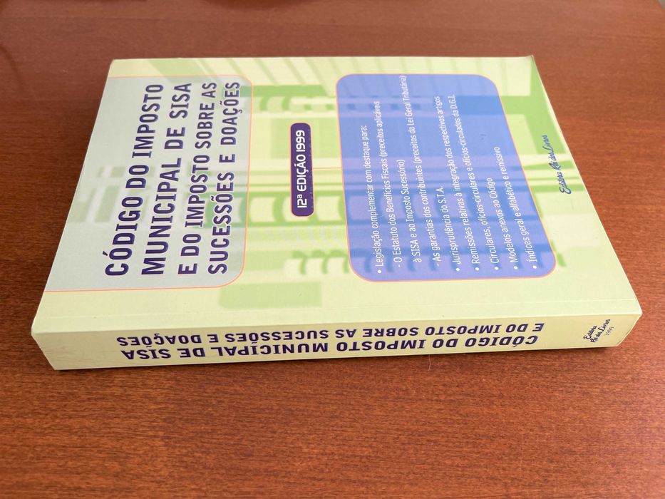 Código do Imposto Municipal de SISA e do Imposto sobre as Sucessões