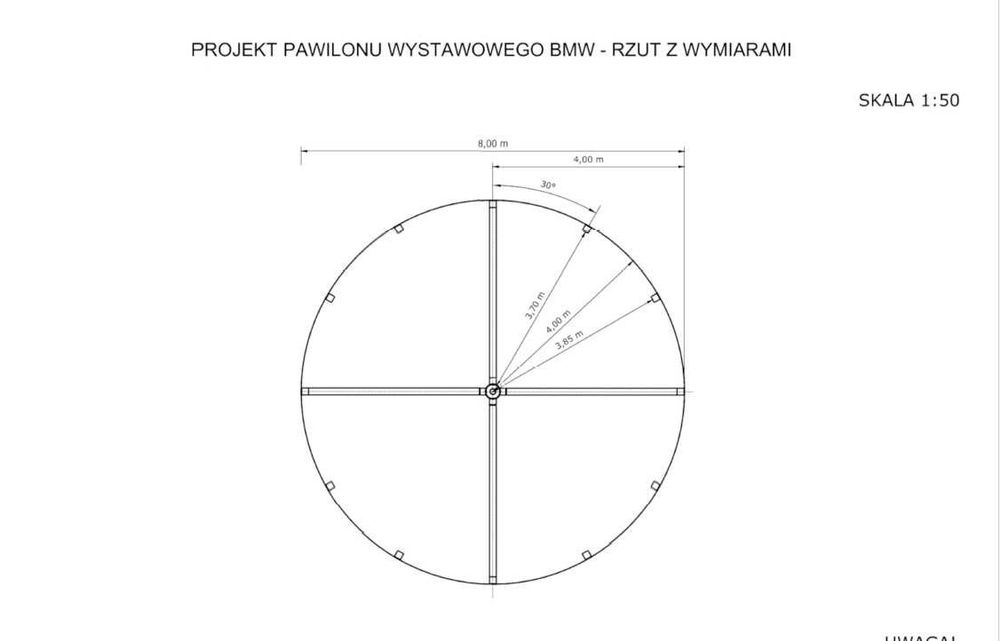 Pawilon plenerowy, wolnostojący