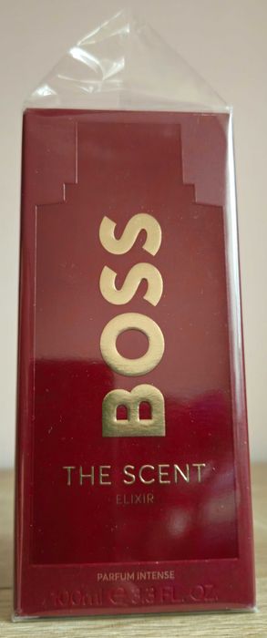 BOSS The Scent Elixir for Him Parfum 100ml , Jak NOWE Folia Salon