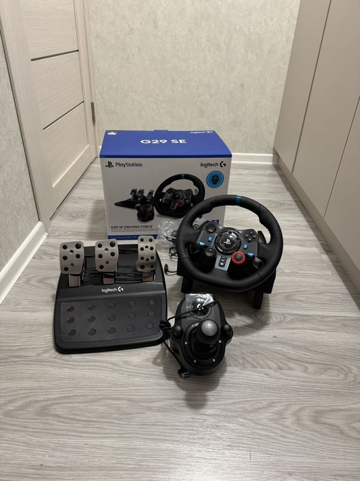 Игровой руль Logitech G29 и КПП для ПК и Playstation 4 5