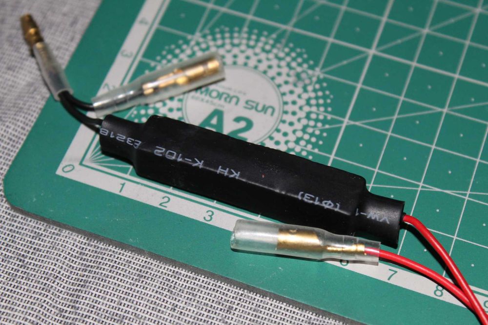 Par de resistências piscas LED NOVOS resistors