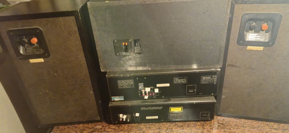 Zestaw Audio Technics Hi-Fi: Deck RS-TR515 + Odtwarzacz CD SL-PS60