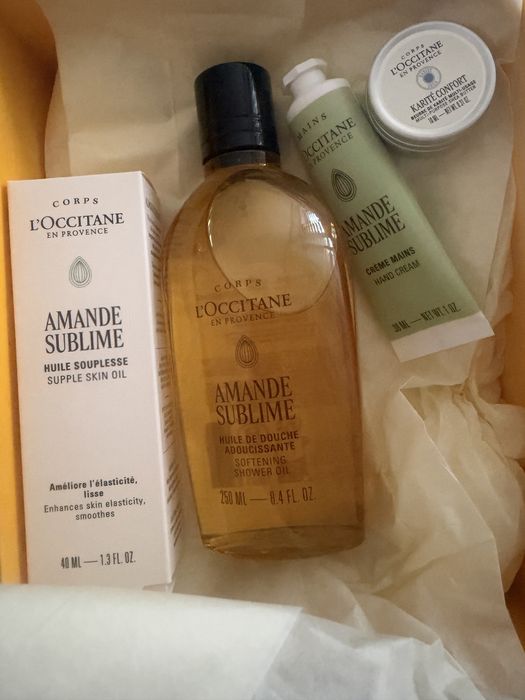 Zestaw 4 kosmetyków L’occitane en provence