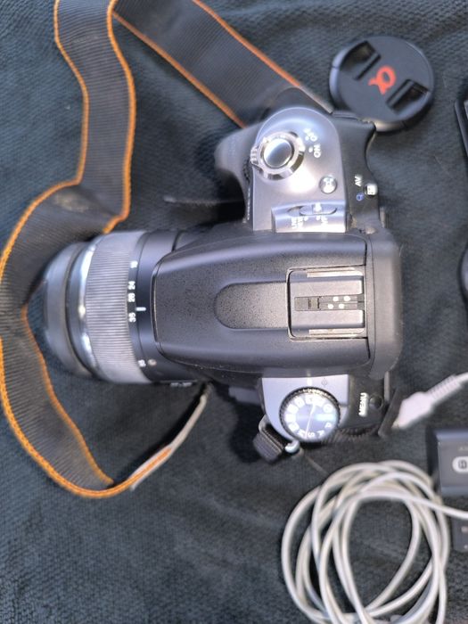 Máquina fotográfica Sony reflex