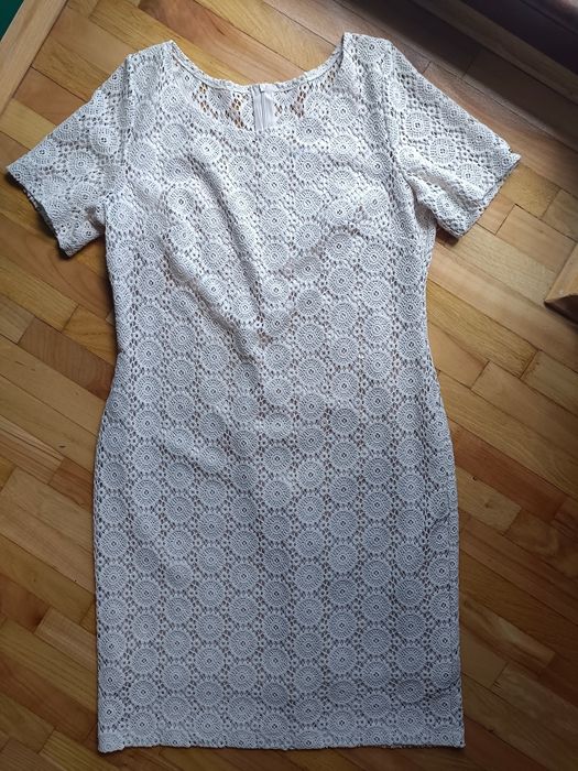 Sukienka na wesele wizytowa koronka rozm 46