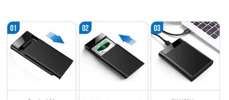 Obudowa dysku twardego 2,5" SATA/SSD