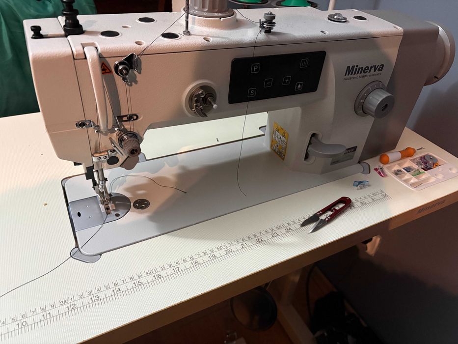 stębnówka do szycia ciężkiego Minerva M0202jd potrójny transport 230v