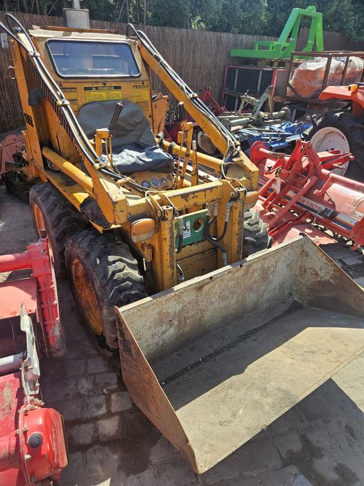 Case 1816B + ramię kopiące miniładowarka kołowa koparka, bobcat