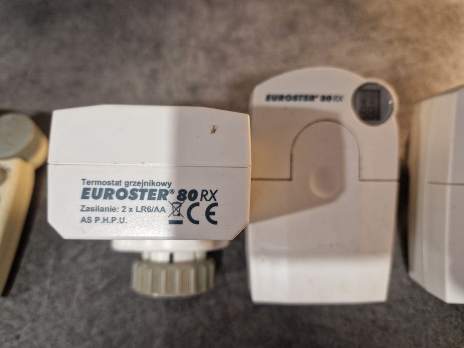 Termostaty Euroster ze sterowaniem centralnym